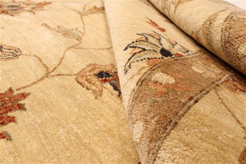 Ziegler Beige Hand Knotted 811 X 181 Area Rug 250-30550 Image 6