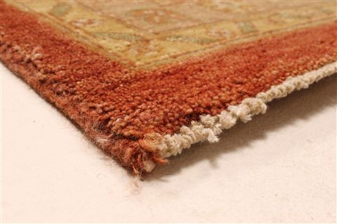 Ziegler Beige Hand Knotted 119 X 182 Area Rug 250-30552 Image 5