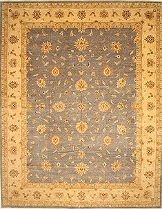 Ziegler Beige Hand Knotted 14'2" X 18'2"  Area Rug 250-30553