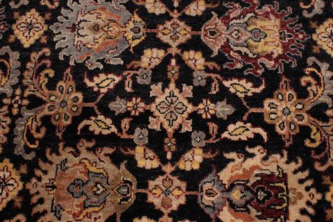 Jaipur Black Hand Knotted 86 X 116 Area Rug 301-30555 Image 5