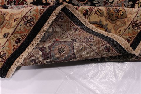 Jaipur Black Hand Knotted 86 X 116 Area Rug 301-30555 Image 7