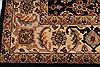 Jaipur Black Hand Knotted 86 X 116  Area Rug 301-30555 Thumb 4