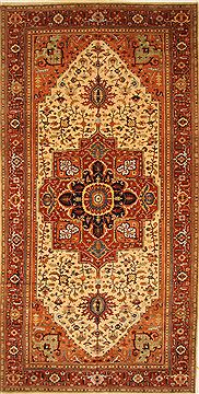 Serapi Beige Hand Knotted 9'11" X 19'6"  Area Rug 250-30556