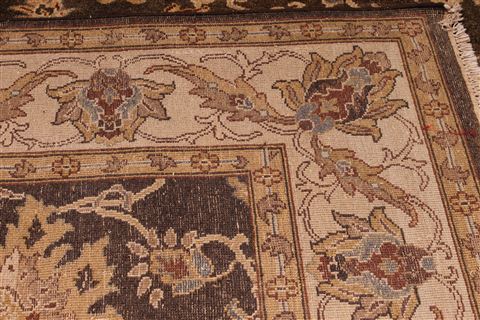 Jaipur Brown Hand Knotted 90 X 120 Area Rug 301-30557 Image 3
