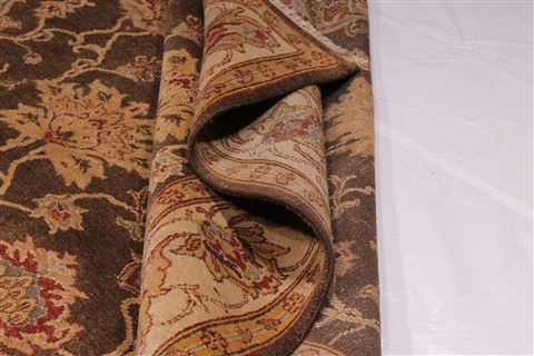 Jaipur Brown Hand Knotted 90 X 120 Area Rug 301-30557 Image 4