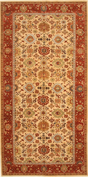 Serapi Beige Hand Knotted 80 X 1510 Area Rug 250-30560 Image 0