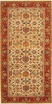 Serapi Beige Hand Knotted 8'0" X 15'10"  Area Rug 250-30560