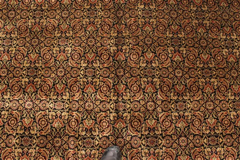 Herati Green Hand Knotted 122 X 180 Area Rug 250-30561 Image 7