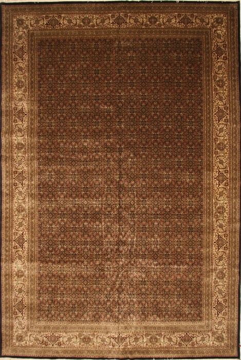 Herati Green Hand Knotted 122 X 180 Area Rug 250-30561 Image 0