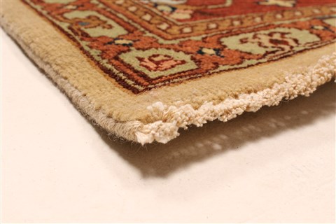 Serapi Beige Hand Knotted 100 X 177 Area Rug 250-30562 Image 2