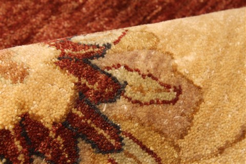 Ziegler Beige Hand Knotted 120 X 183 Area Rug 250-30566 Image 10
