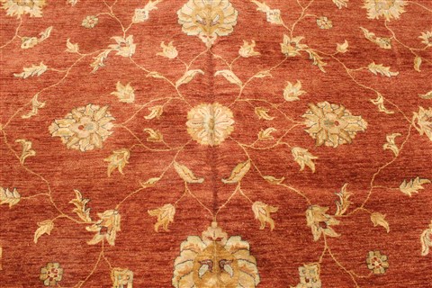 Ziegler Beige Hand Knotted 120 X 183 Area Rug 250-30566 Image 12