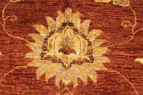 Ziegler Beige Hand Knotted 120 X 183 Area Rug 250-30566 Image 2