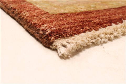 Ziegler Beige Hand Knotted 120 X 183 Area Rug 250-30566 Image 3