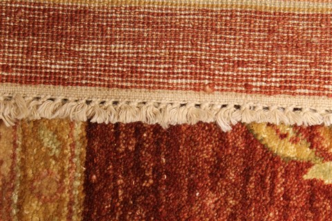 Ziegler Beige Hand Knotted 120 X 183 Area Rug 250-30566 Image 4