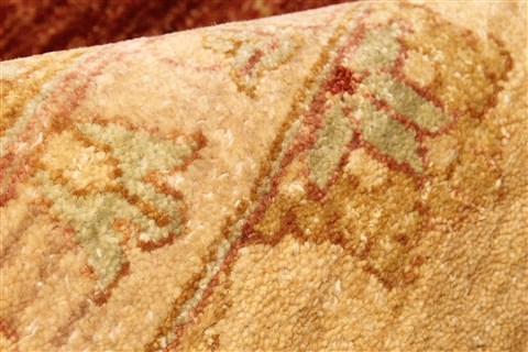 Ziegler Beige Hand Knotted 120 X 183 Area Rug 250-30566 Image 9
