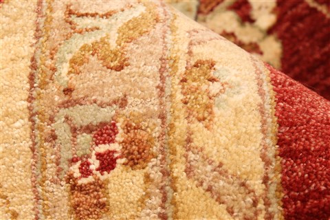 Ziegler Beige Hand Knotted 120 X 180  Area Rug 250-30567 Image 10