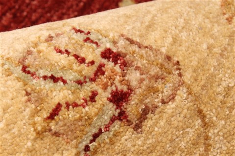 Ziegler Beige Hand Knotted 120 X 180  Area Rug 250-30567 Image 11