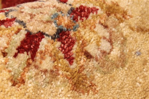 Ziegler Beige Hand Knotted 120 X 180  Area Rug 250-30567 Image 12