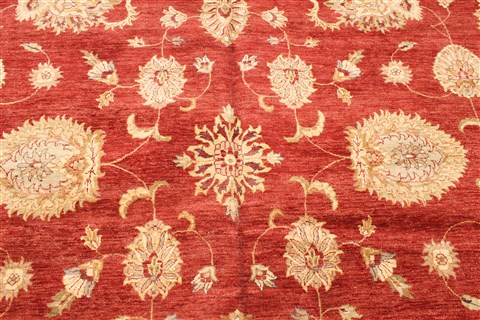 Ziegler Beige Hand Knotted 120 X 180  Area Rug 250-30567 Image 14