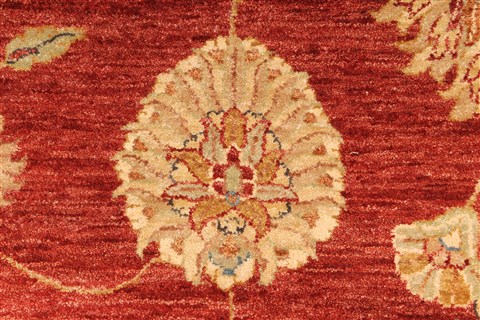 Ziegler Beige Hand Knotted 120 X 180  Area Rug 250-30567 Image 2