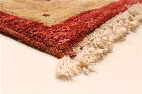 Ziegler Beige Hand Knotted 120 X 180  Area Rug 250-30567 Image 4