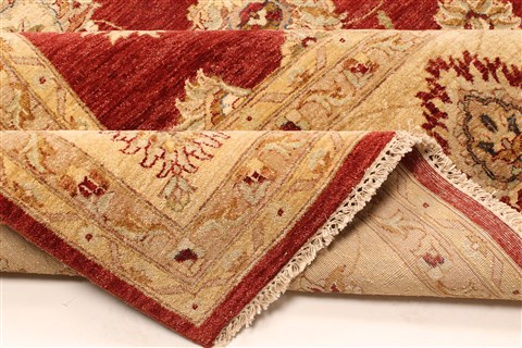 Ziegler Beige Hand Knotted 120 X 180  Area Rug 250-30567 Image 7