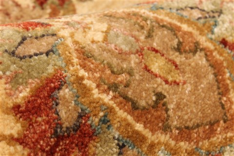 Serapi Beige Hand Knotted 120 X 200 Area Rug 250-30568 Image 12