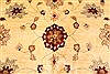 Pishavar Beige Hand Knotted 128 X 159  Area Rug 250-30570 Thumb 13