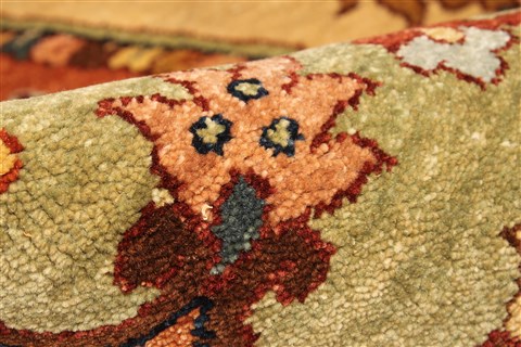Serapi Beige Hand Knotted 119 X 178 Area Rug 250-30571 Image 2