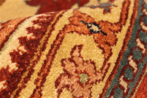 Serapi Beige Hand Knotted 119 X 178 Area Rug 250-30571 Image 3