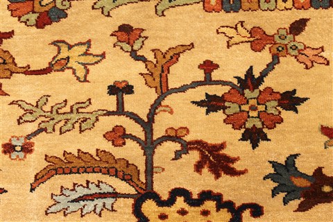 Serapi Beige Hand Knotted 119 X 178 Area Rug 250-30571 Image 5