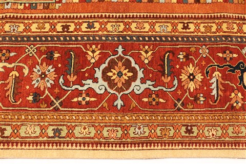 Serapi Beige Hand Knotted 119 X 178 Area Rug 250-30571 Image 8