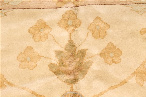 Chobi Beige Hand Knotted 121 X 166 Area Rug 250-30572 Image 10