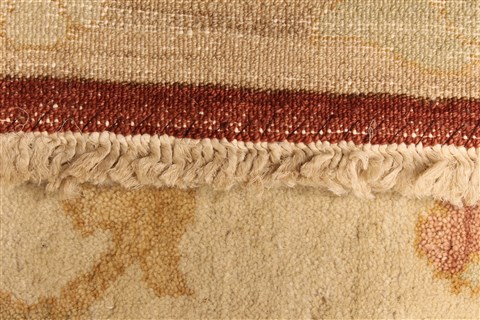 Chobi Beige Hand Knotted 121 X 166 Area Rug 250-30572 Image 12