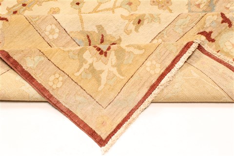 Chobi Beige Hand Knotted 121 X 166 Area Rug 250-30572 Image 14