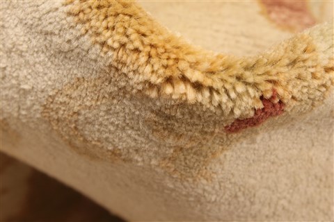 Chobi Beige Hand Knotted 121 X 166 Area Rug 250-30572 Image 1