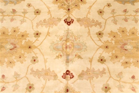 Chobi Beige Hand Knotted 121 X 166 Area Rug 250-30572 Image 7