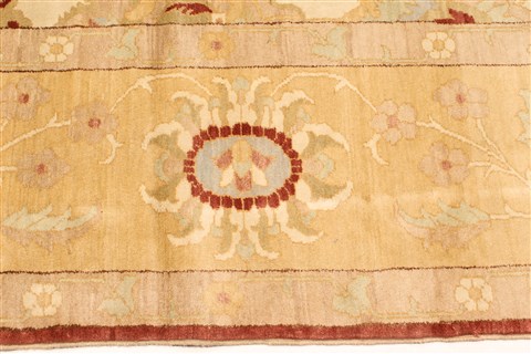 Chobi Beige Hand Knotted 121 X 166 Area Rug 250-30572 Image 8