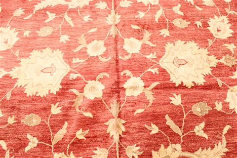 Pishavar Red Hand Knotted 127 X 177 Area Rug 250-30576 Image 14