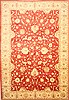 Pishavar Red Hand Knotted 127 X 177  Area Rug 250-30576 Thumb 0