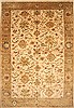 Chobi Beige Hand Knotted 131 X 189  Area Rug 250-30581 Thumb 0