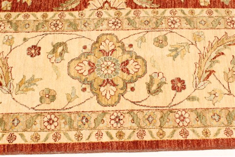 Ziegler Beige Hand Knotted 1111 X 181 Area Rug 250-30582 Image 1