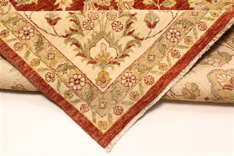 Ziegler Beige Hand Knotted 1111 X 181 Area Rug 250-30582 Image 4