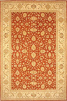 Ziegler Beige Hand Knotted 11'11" X 18'1"  Area Rug 250-30582