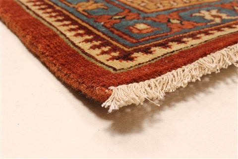 Serapi Beige Hand Knotted 1110 X 178 Area Rug 250-30583 Image 2