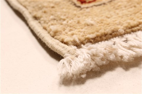 Pishavar Beige Hand Knotted 120 X 179 Area Rug 250-30585 Image 1