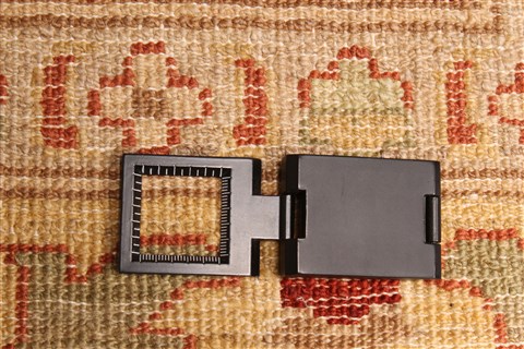 Pishavar Red Hand Knotted 125 X 1611  Area Rug 250-30587 Image 3