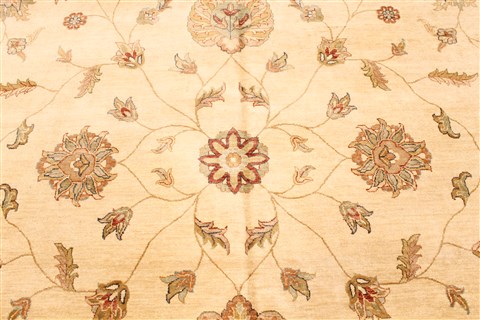 Ziegler Beige Hand Knotted 120 X 200 Area Rug 250-30588 Image 6