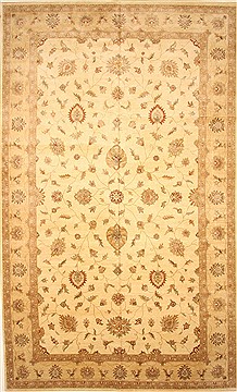 Ziegler Beige Hand Knotted 12'0" X 20'0"  Area Rug 250-30588
